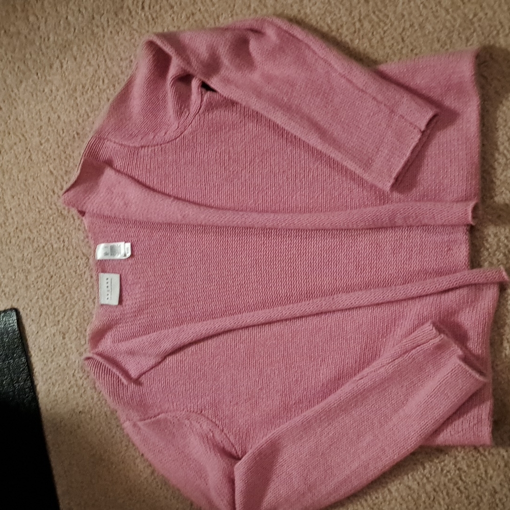 Axcess pink cardigan size L